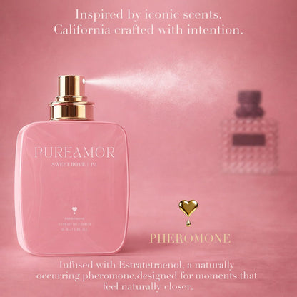 Pheromone Perfume for Women, Amber Noir Extrait de Parfum - Long Lasting Vanilla Amber Scent, 30% High Concentration, Full Size Fragrance Spray, 1.0 oz / 30 ml