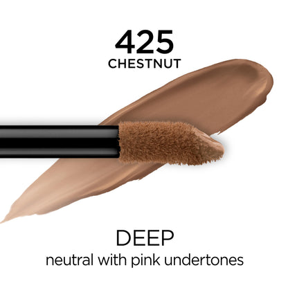 L'Oreal Paris Makeup Infallible Full Wear Waterproof Matte Concealer, Full Coverage, Bisque, 0.33 fl. oz.