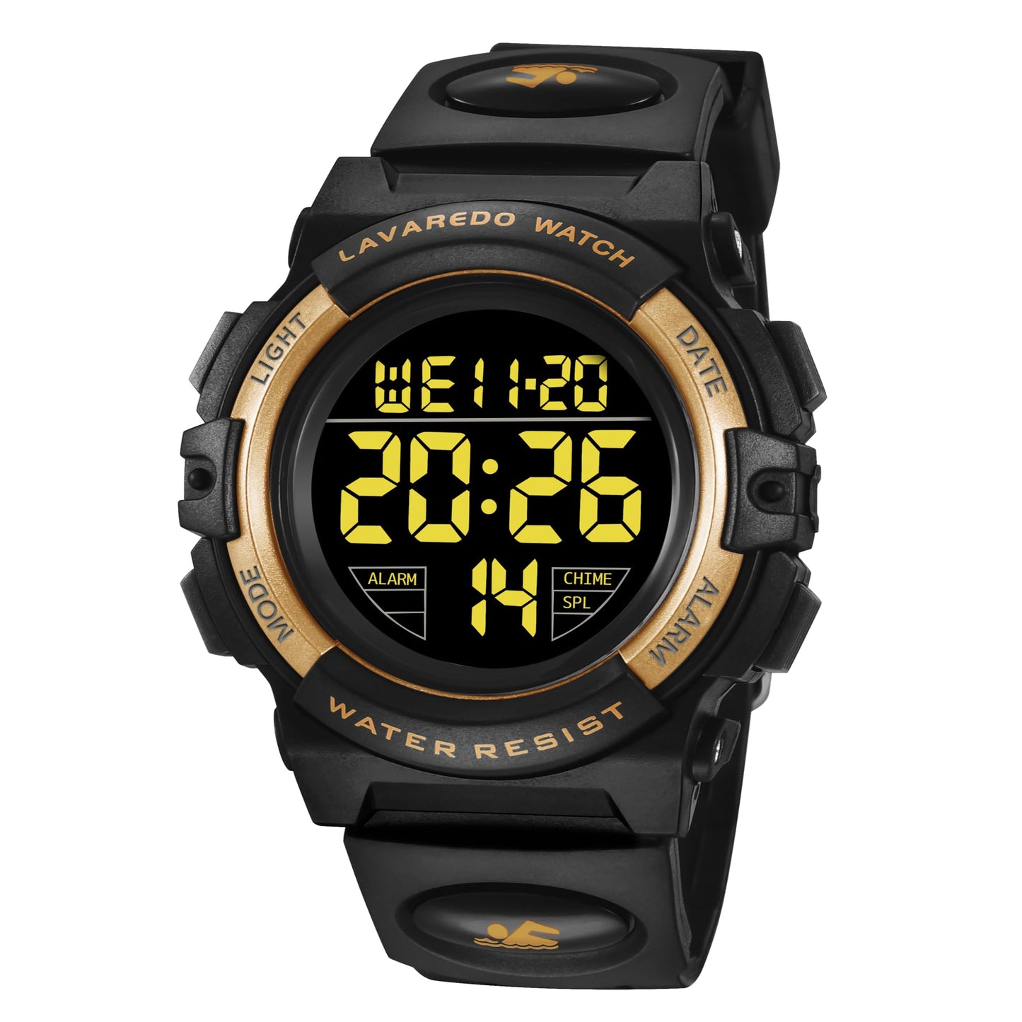 Kids Watch,Boys Watch for 3-15 Year Old Boys,Digital Sport Outdoor Multifunctional Chronograph LED 50 M Waterproof Alarm Calendar Analog Watch for Children with Silicone Band,Kids Gift