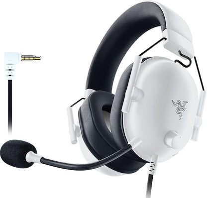 Razer BlackShark V2 X Gaming Headset: 7.1 Surround Sound - 50mm Drivers - Memory Foam Cushion - For PC, PS4, PS5, Switch - 3.5mm Audio Jack - Black