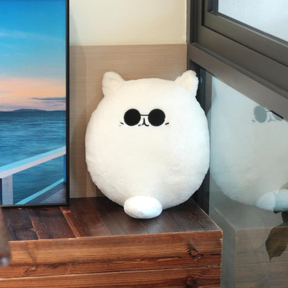 16inch/40cm JJK Cute Cat Plush Pillow - Gojocat Plush Stuffed Pillow Anime Plushie Gift