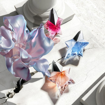 Mugler Angel Eau de Parfum - Long Lasting Ambery Gourmand Perfume for Women | Fragrance with Bergamot, Praline & Patchouli - Long Lasting Womens Gourmand Scent - Perfect for Everyday Wear - Refillable