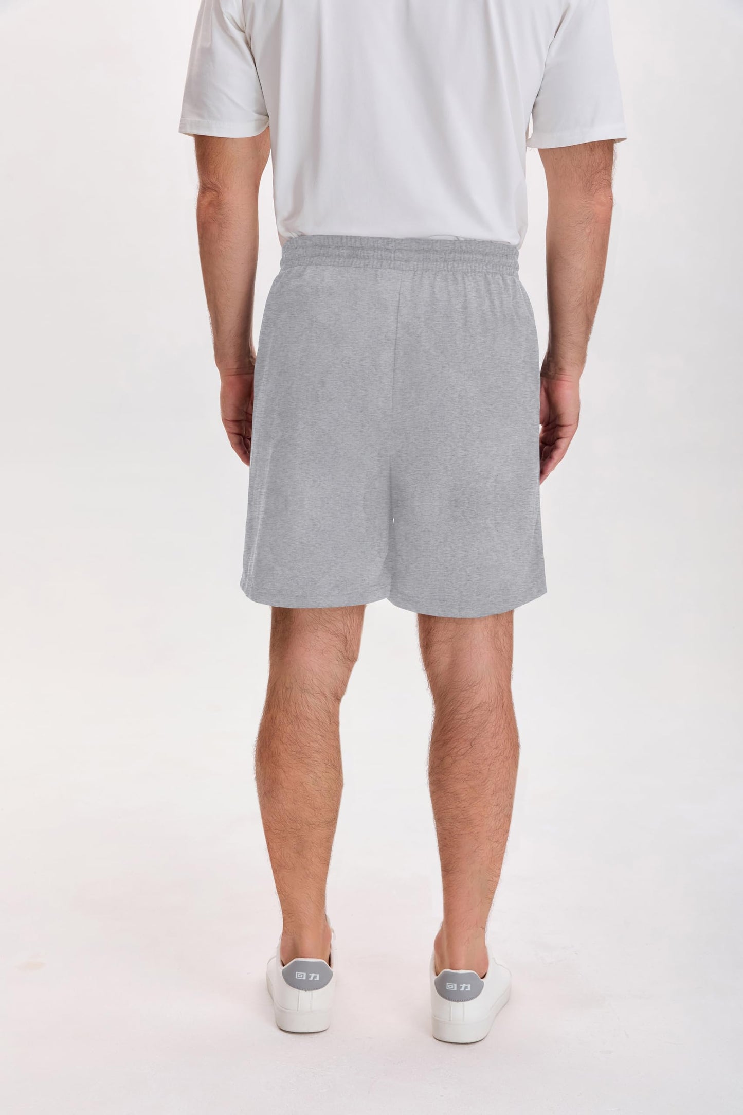 QJQ Men's Letter Graphic Drawstring Waist Shorts Summer Casual Workout Athletic Gym Track Shorts Streetwear