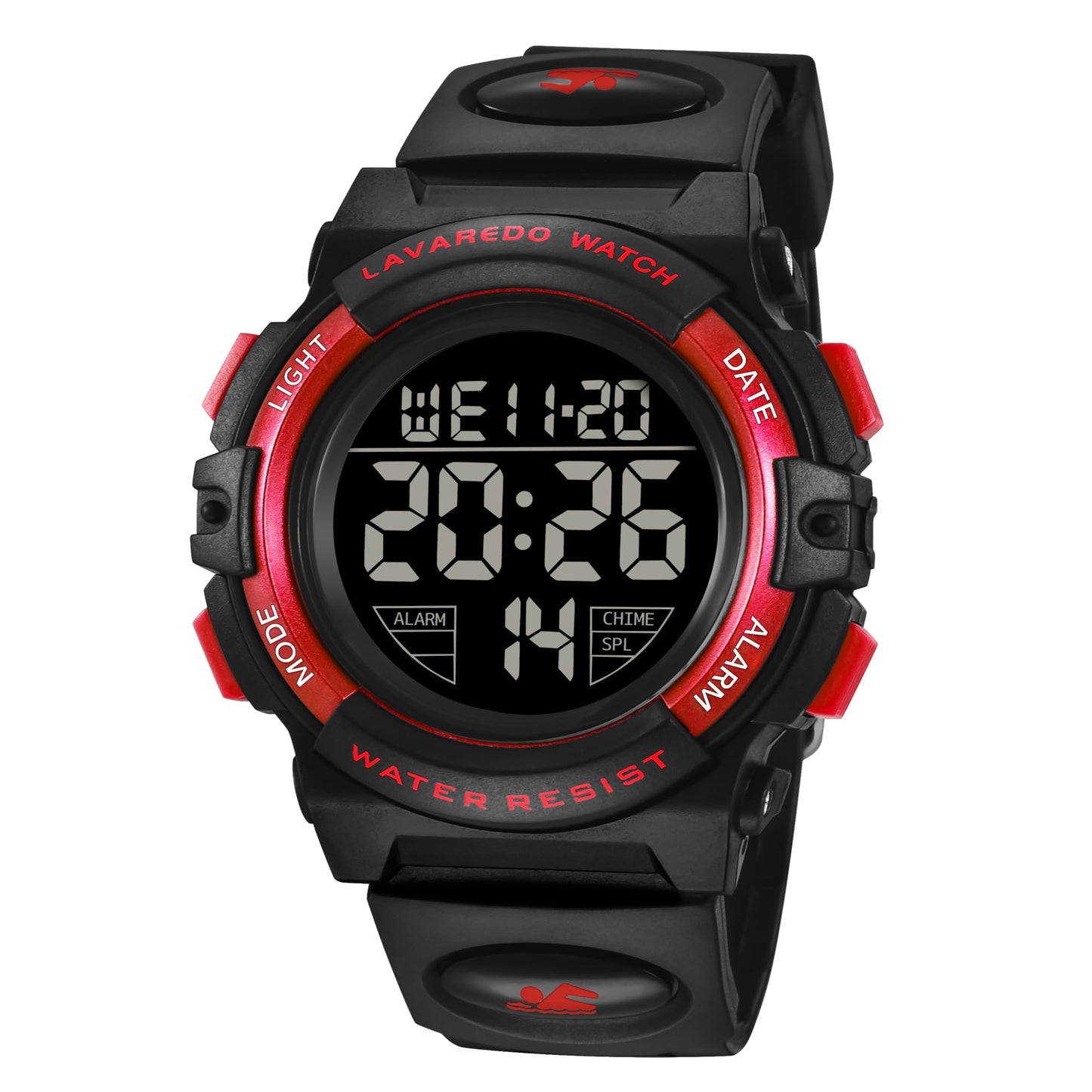 Kids Watch,Boys Watch for 3-15 Year Old Boys,Digital Sport Outdoor Multifunctional Chronograph LED 50 M Waterproof Alarm Calendar Analog Watch for Children with Silicone Band,Kids Gift