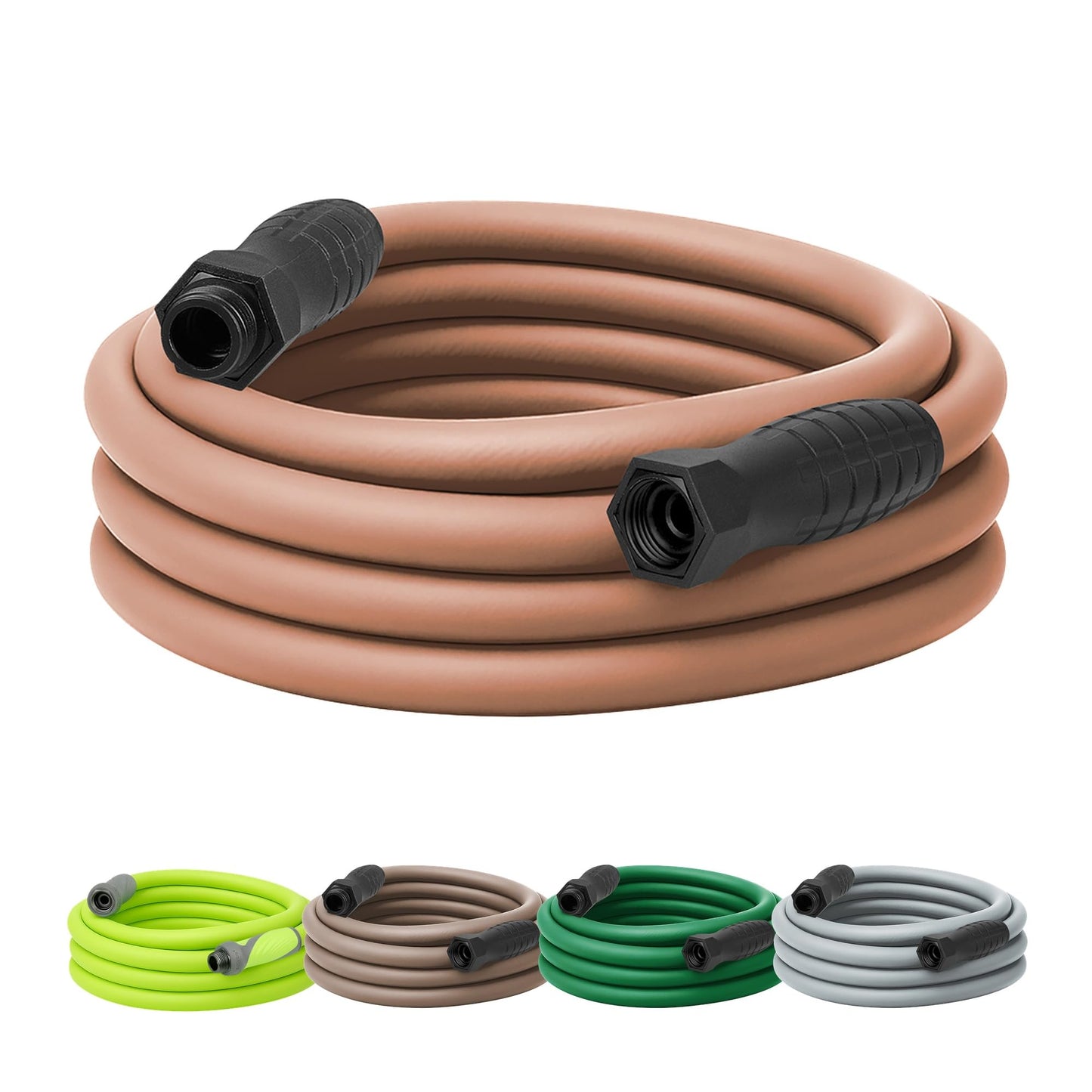 Flexzilla Garden Hose 5/8 in. x 50 ft., Lightweight All-Weather Water Hose, Durable and Flexible, Leak-Free Connections