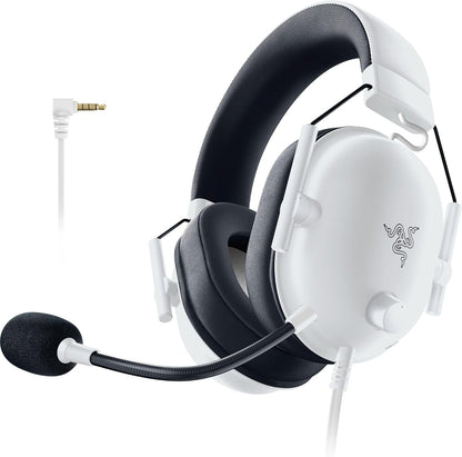 Razer BlackShark V2 X Gaming Headset: 7.1 Surround Sound - 50mm Drivers - Memory Foam Cushion - For PC, PS4, PS5, Switch - 3.5mm Audio Jack - Black