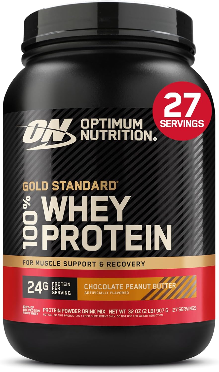 Optimum Nutrition Gold Standard 100% Whey Protein Powder, Extreme Milk Chocolate, 10 Pound (Packaging May Vary) (Pack of 2)