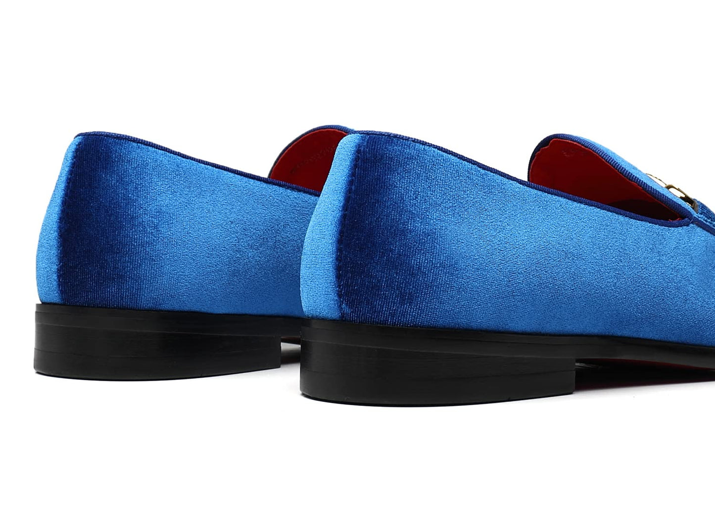 Men's Velvet Loafers Wedding Party Prom Homecoming Shoes