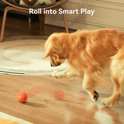 Cheerble Smart Interactive Dog Toy, Wicked Ball AIR, Automatic Moving, Bouncing, and Rotating, E-TPU Material, IPX7 Waterproof Rating, Active Rolling Ball for Puppy, Medium and Large Dogs