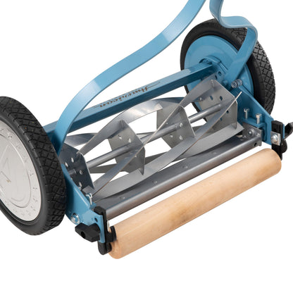 American Lawn Mower 1204-14 14-Inch 4-Blade Push Reel Lawn Mower, Red