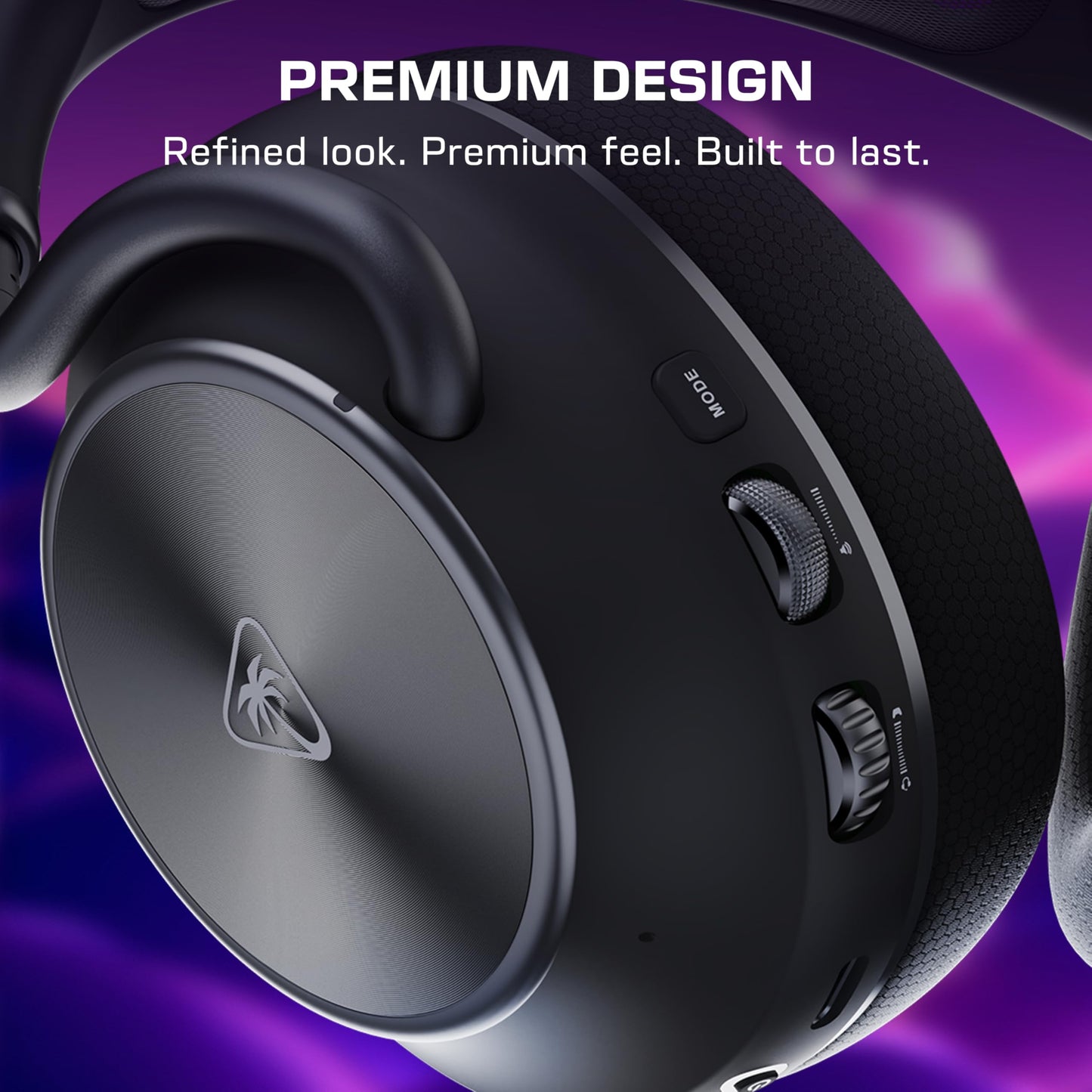 Turtle Beach Stealth Pro II Premium Wireless Gaming Headset for Xbox Series X|S, PS5, PS4, PC - Hi-Res Audio, Dolby Atmos, Active Noise Cancellation, Simultaneous Bluetooth, 24-bit Audio - Black