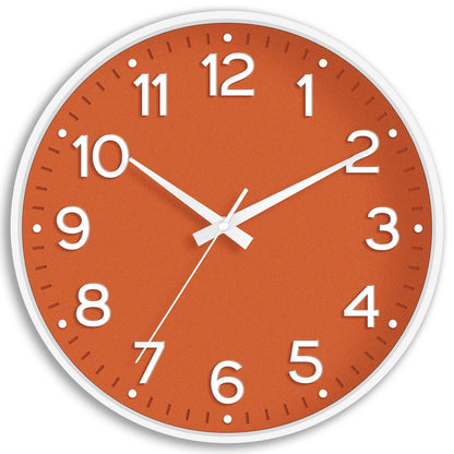 Roymnie Wall Clock Green, Silent Wall Clocks Battery Operated 8 Inch-Modern Non Ticking Analog Clock Decorative for Kitchen Office Bathroom Bedroom(Gold)