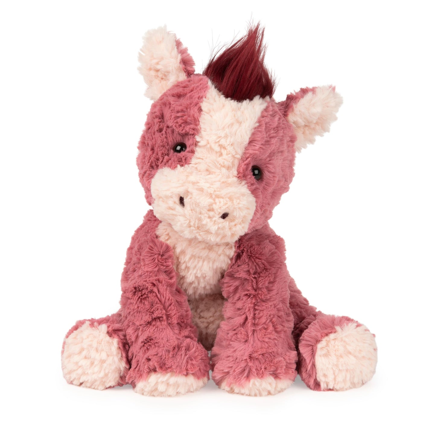 GUND Cozys Collection Cow, Stuffed Animal for Ages 0 and Up, Spring Decor Plush Toy, Cream/Blue, 10”