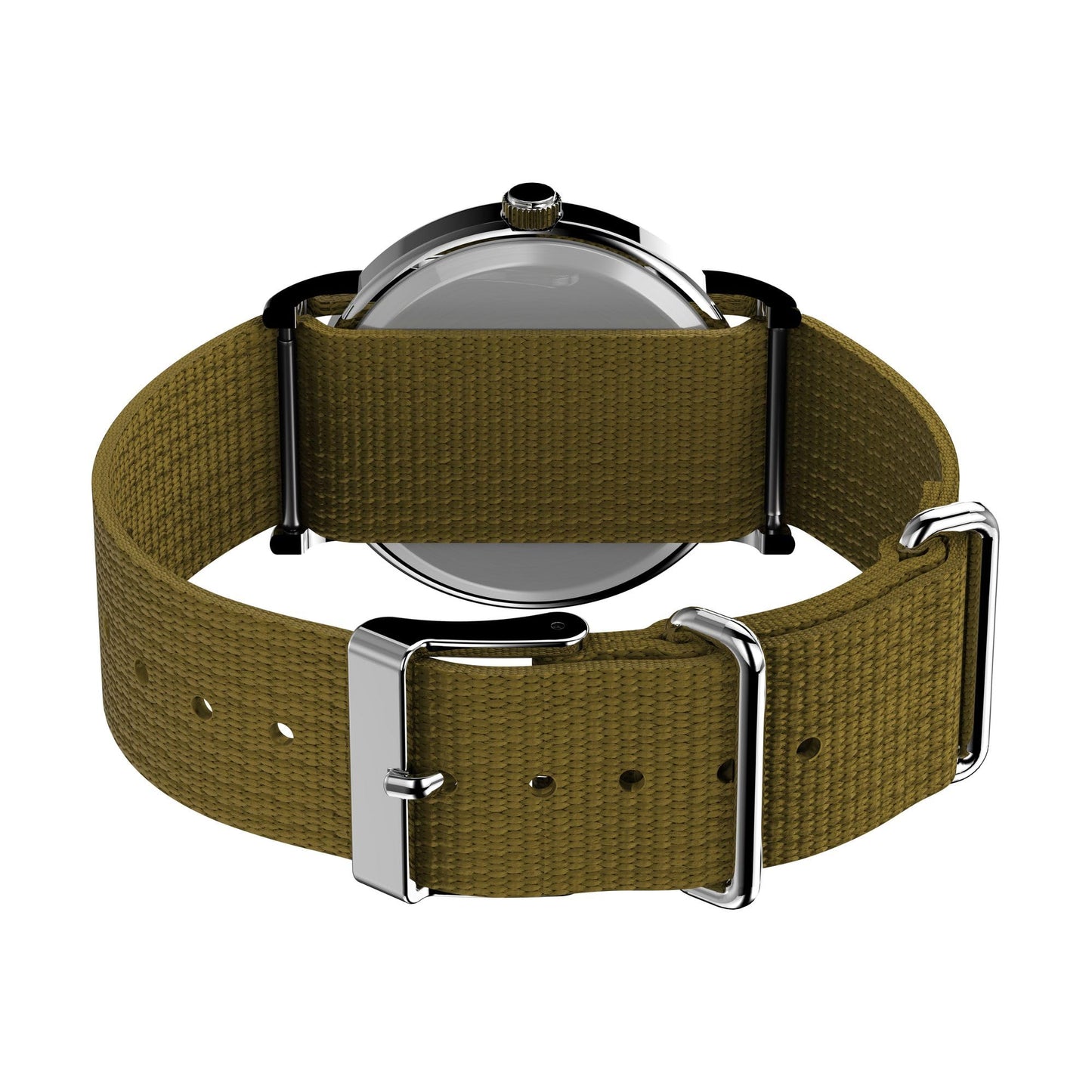 Timex Weekender 38mm Unisex Analog Watch | INDIGLO Backlight | Adjustable Durable Nylon Fabric Slip Through Strap | 24 Hour Time