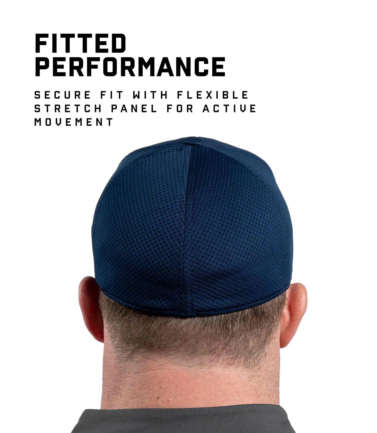 Gymreapers Baseball Hats and Caps for Men| Fitted Hats for Running, Workout, Gym & Outdoor Sports| Moisture Wicking Adapt Cap