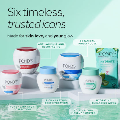 POND’S Clarant B3 Dark Spot Correcting Cream – Daily Moisturizer for Dry Skin – Moisturizing Face Cream with Vitamins B3 & C – Dermatologist Tested, 7 oz, 2 Pack