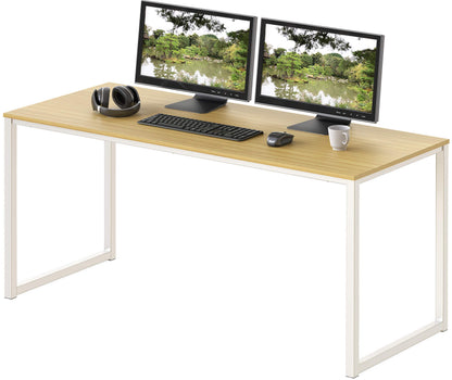 SHW Mission 32-Inch Home Office Computer Desk, Black