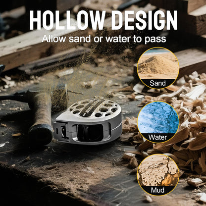STEELITE Tape Measure 25'FT Stainless Steel Waterproof & Rustproof Retractable Measuring Tape with Hollow Design Carbon Fiber