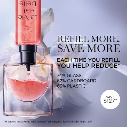 Lancôme La Vie Est Belle Eau de Parfum - Floral & Sweet Women's Perfume | Long Lasting Fragrance with Notes of Iris, Earthy Patchouli, Warm Vanilla & Spun Sugar - Floral & Sweet Perfume for Women