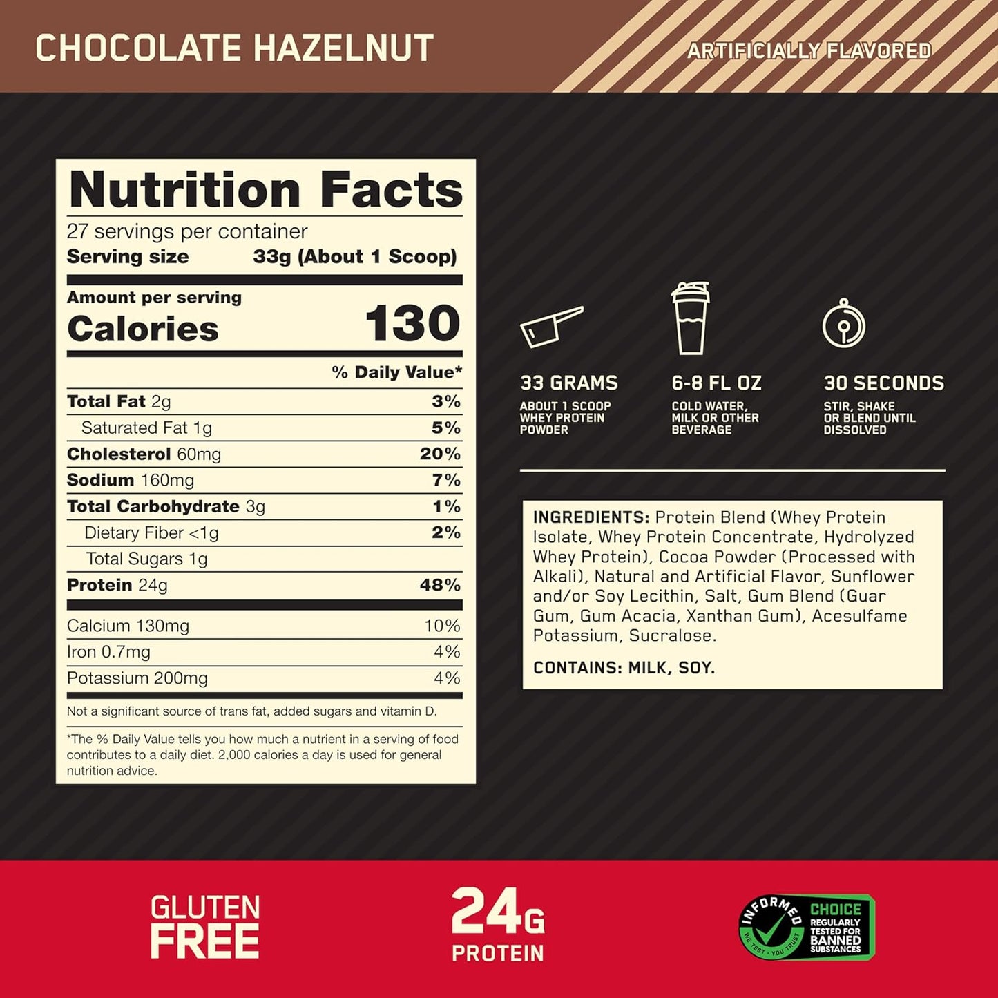 Optimum Nutrition Gold Standard 100% Whey Protein Powder, Extreme Milk Chocolate, 10 Pound (Packaging May Vary) (Pack of 2)