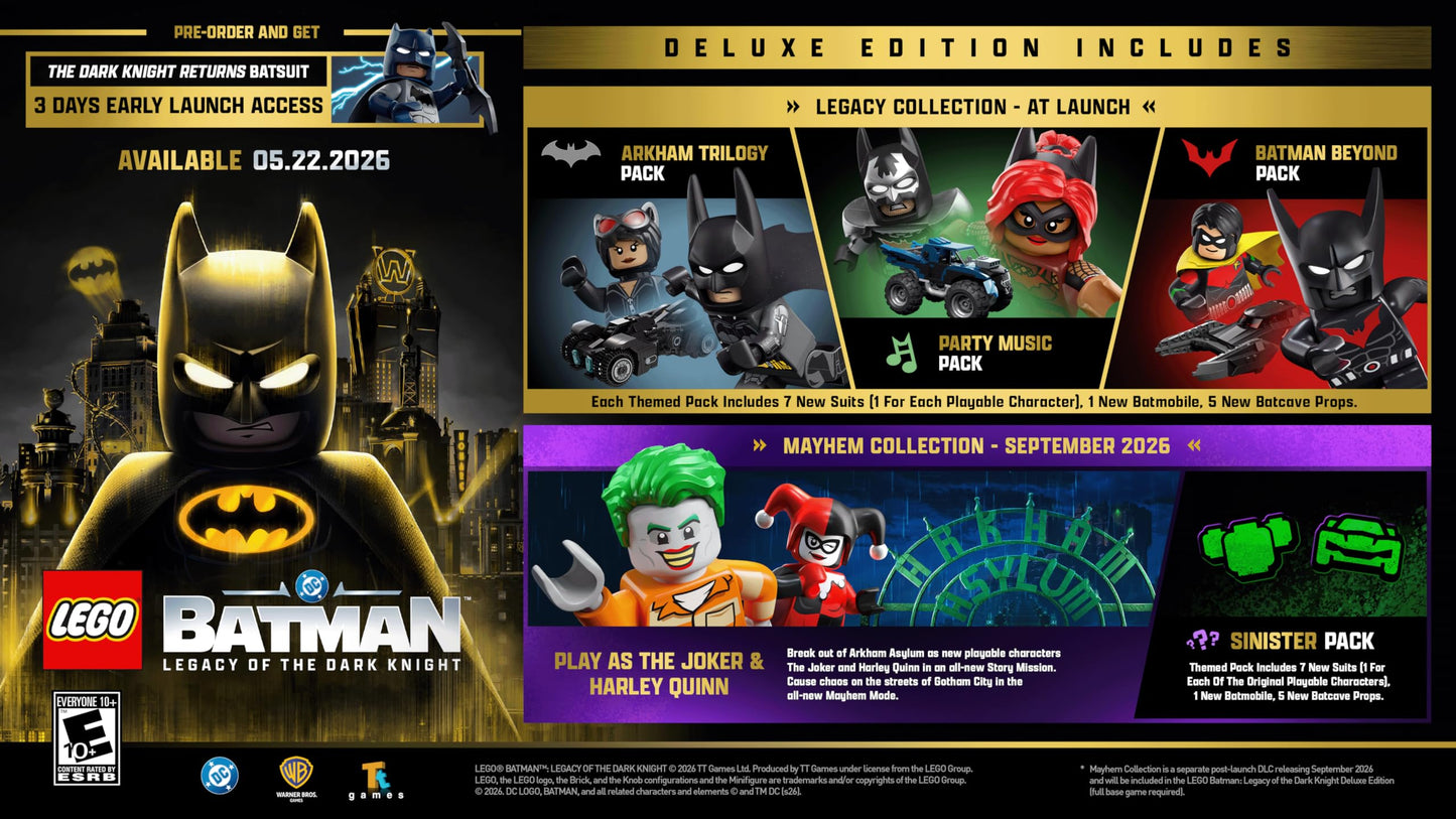 LEGO Batman: Legacy of the Dark Knight - PlayStation 5