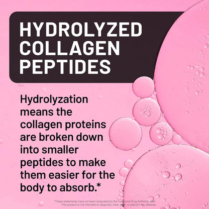 NatureWise Hydrolyzed Liquid Collagen for Women & Men 4000mg - High Absorption, Type 1 & 3 Peptides with Biotin + Vitamin C + Vitamin B Complex & Hyaluronic Acid -Mixed Berry - 10 Tubes[10 Day Supply]