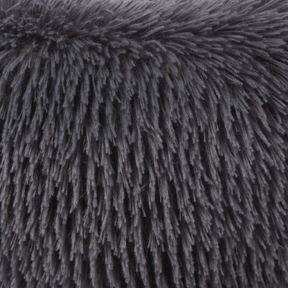 Small Calming Dogs Bed for Small Dogs Anti-Anxiety Machine Washable Fluffy Luxury Anti-Slip Waterproof Mute Base Warming Cozy Soft Pet Puppy Round Bed