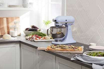 KitchenAid Artisan Series 5 Quart Tilt Head Stand Mixer with Pouring Shield KSM150PS, Almond Cream