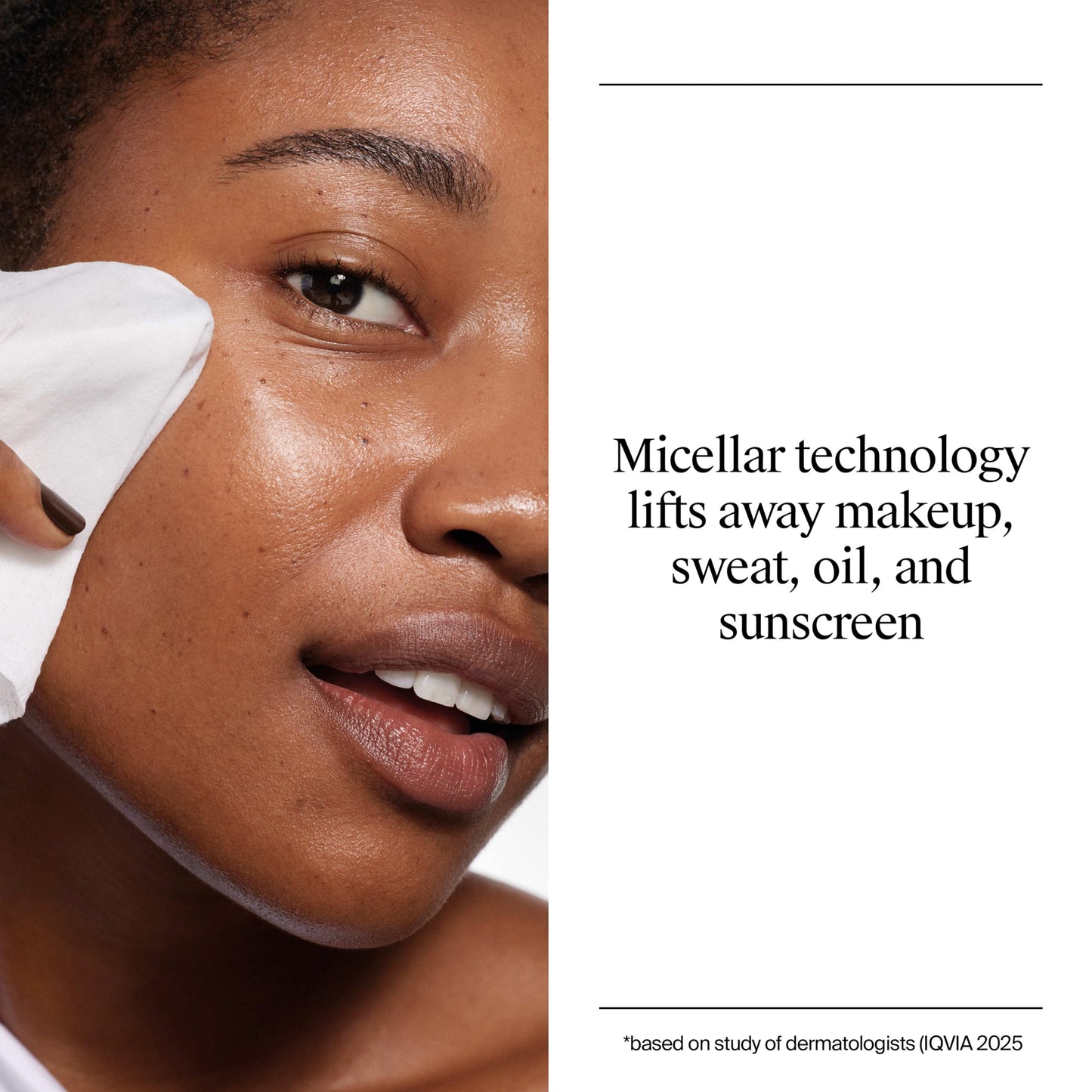Neutrogena Makeup Remover Wipes for Face Daily Fragrance Free Gently Removes Oil Dirt and Waterproof Makeup in a Simple Fully Plant-Based Cloth, 2 pack of 25 ct