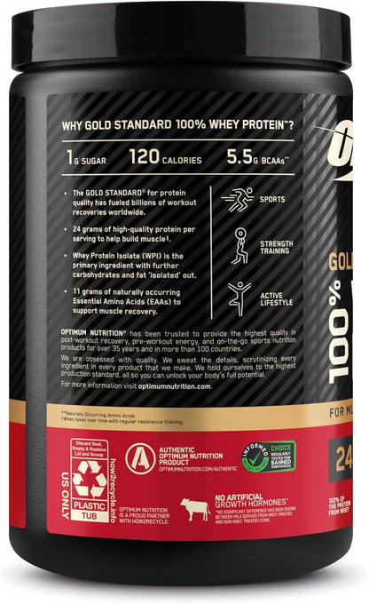 Optimum Nutrition Gold Standard 100% Whey Protein Powder, Extreme Milk Chocolate, 10 Pound (Packaging May Vary) (Pack of 2)