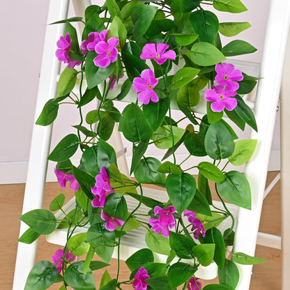 BLEUM CADE Fake Hanging Plants, 2pcs Artificial Pothos Vines Faux Plants Greenery for Wall Home Living Room Office Indoor Outdoor Decor (No Baskets)