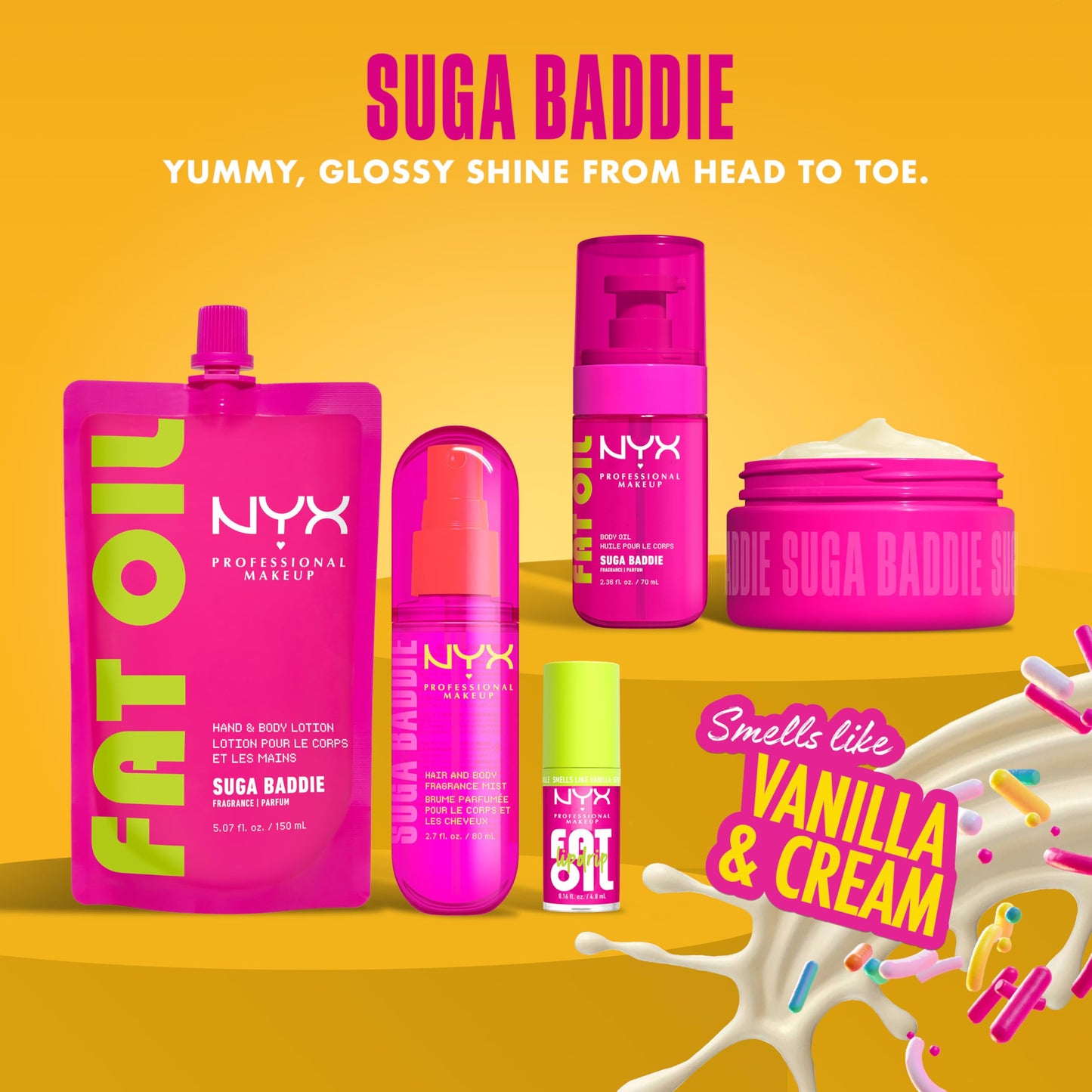 NYX PROFESSIONAL MAKEUP Fat Oil Lip Drip, Moisturizing Lip Oil Gloss, Vegan Tinted Formula, Up to 12 HR Hydration - Supermodel (Shimmering Magenta)