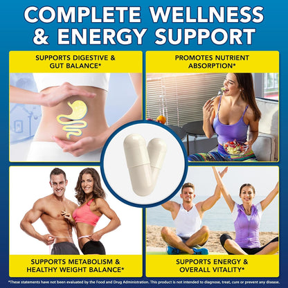 asusxcli GLP-1 Supplement - Dietary Supplement -Synbiotics - Curb Appetite, Boost Metabolism & Support Gut Health for Women & Men Lean Body Support - 90 Capsules