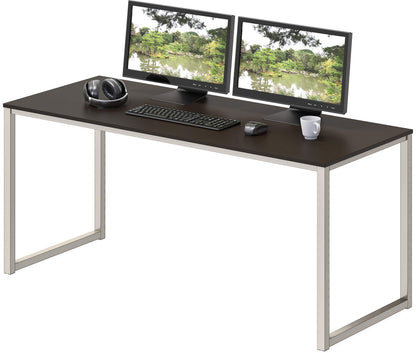 SHW Mission 32-Inch Home Office Computer Desk, Black