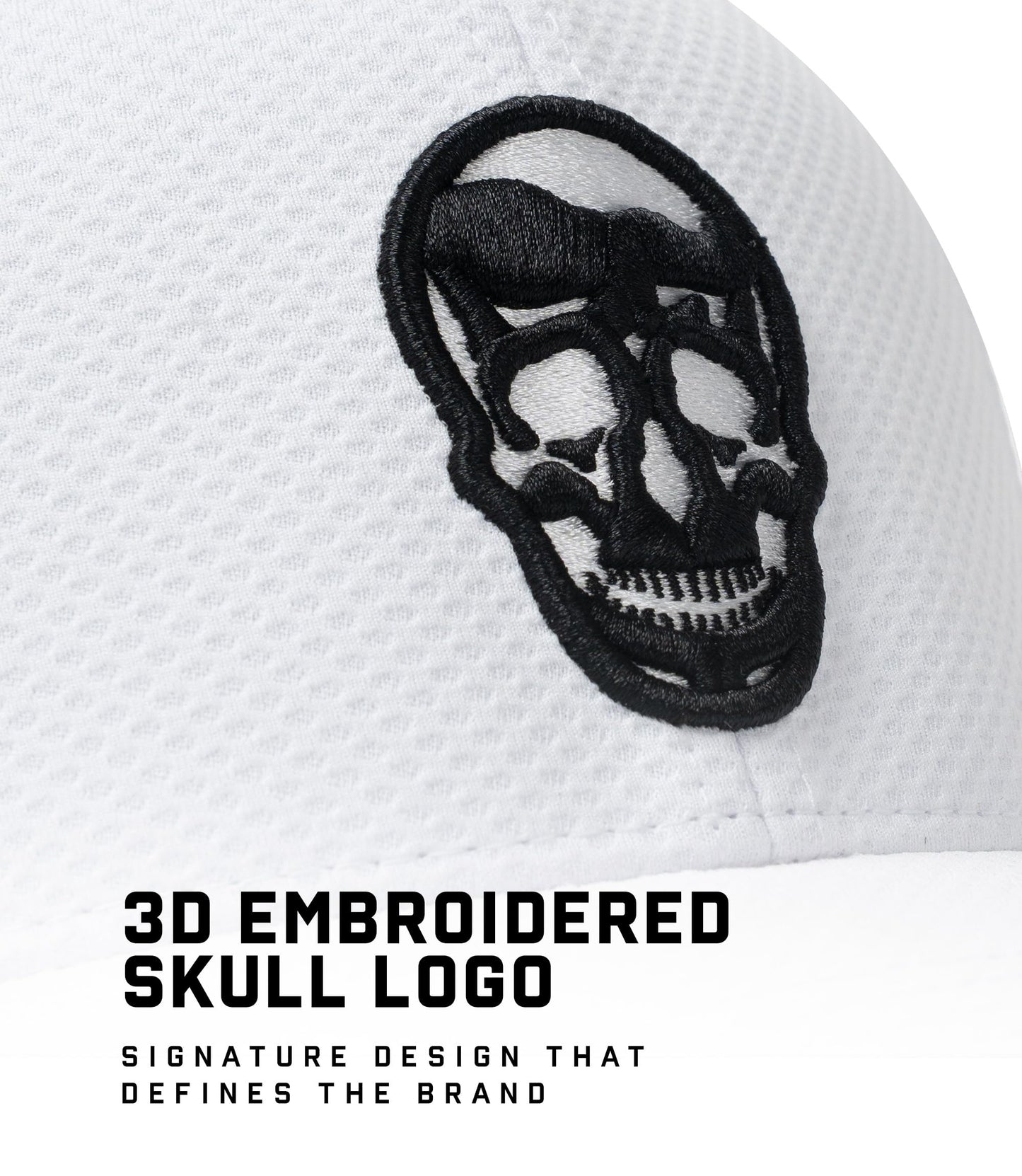 Gymreapers Baseball Hats and Caps for Men| Fitted Hats for Running, Workout, Gym & Outdoor Sports| Moisture Wicking Adapt Cap
