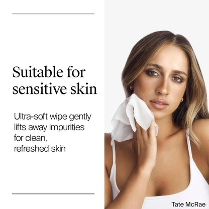 Neutrogena Makeup Remover Wipes for Face Daily Fragrance Free Gently Removes Oil Dirt and Waterproof Makeup in a Simple Fully Plant-Based Cloth, 2 pack of 25 ct