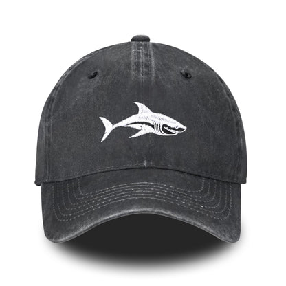 Embroidered Baseball Cap Adjustable Vintage Washed Distressed Denim Baseball Hat for Women Men