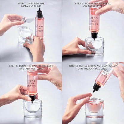Lancôme La Vie Est Belle Eau de Parfum - Floral & Sweet Women's Perfume | Long Lasting Fragrance with Notes of Iris, Earthy Patchouli, Warm Vanilla & Spun Sugar - Floral & Sweet Perfume for Women