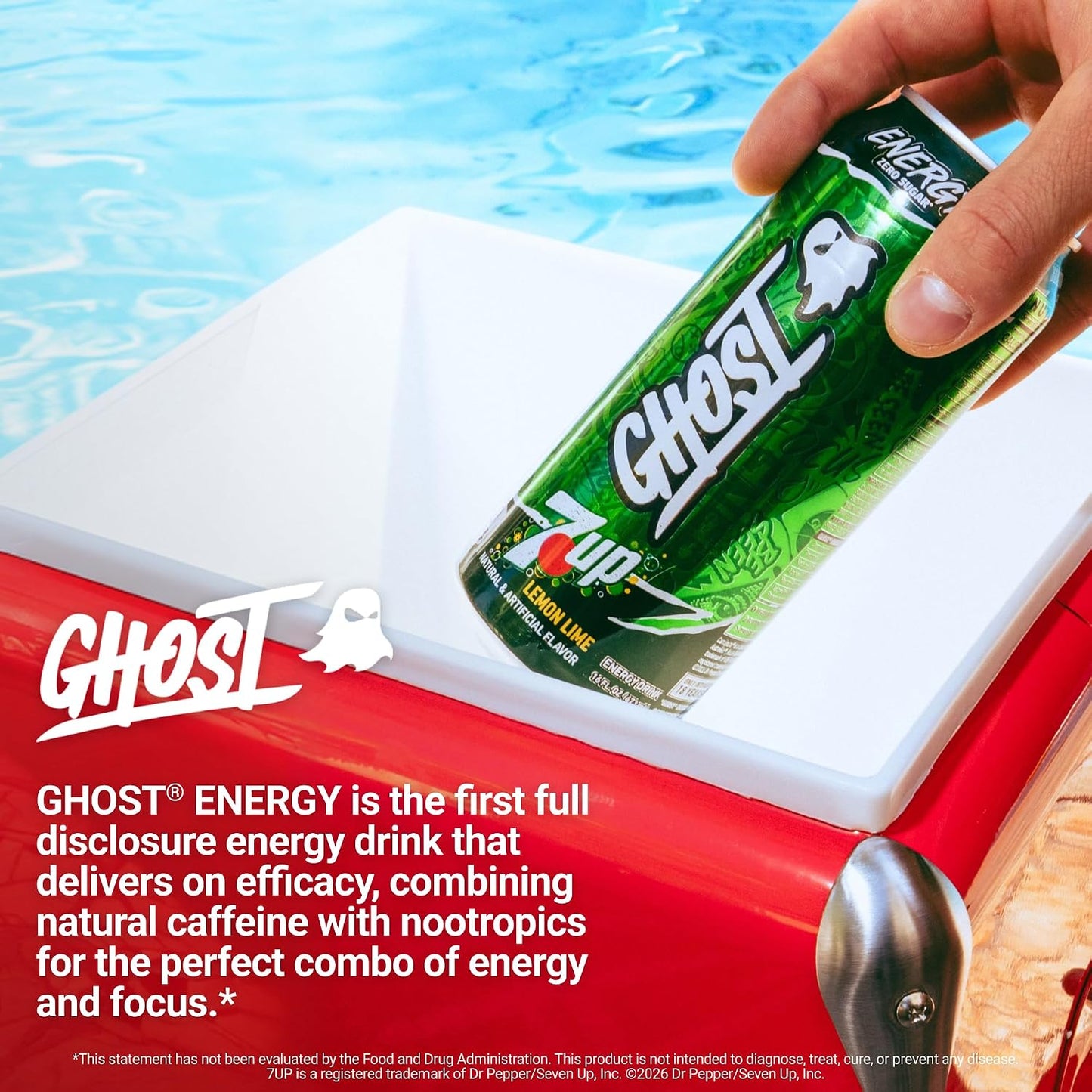 GHOST Energy Drink, Zero Sugars, 12-Pack, Cherry Limeade, 16oz | Energy & Focus Pre Workout Drink, No Artificial Colors, Gluten-Free, Vegan - 200MG Natural Caffeine, L-Carnitine, Taurine