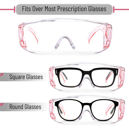 UNCO- Safety Goggles Over Glasses, Protective Goggles, Anti Fog, Work, Safety Glasses Over