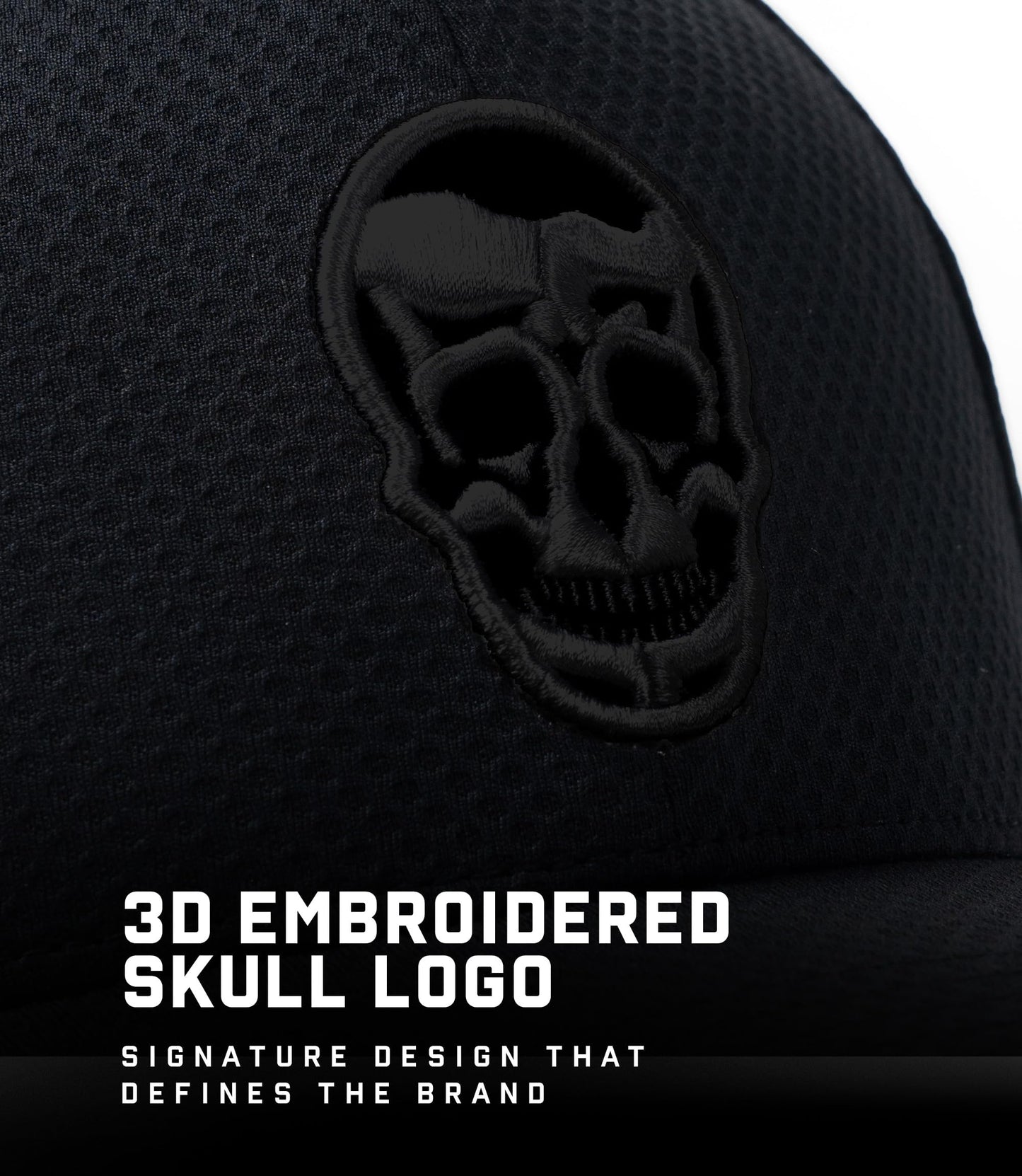 Gymreapers Baseball Hats and Caps for Men| Fitted Hats for Running, Workout, Gym & Outdoor Sports| Moisture Wicking Adapt Cap