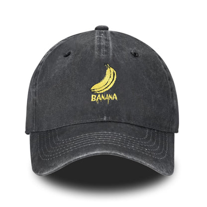 Embroidered Baseball Cap Adjustable Vintage Washed Distressed Denim Baseball Hat for Women Men