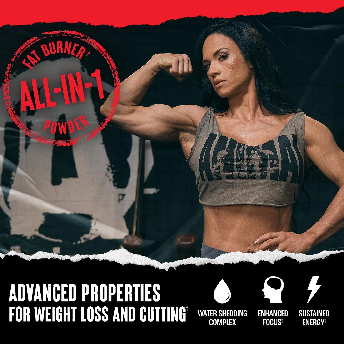 Animal Cuts Thermogenic Fat Burner Powder - Weight Loss for Women and Men for Metabolism, Energy, Focus, and Nootropic Brain Support with Ketones Appetite Suppressant - Orange Mango Flavor