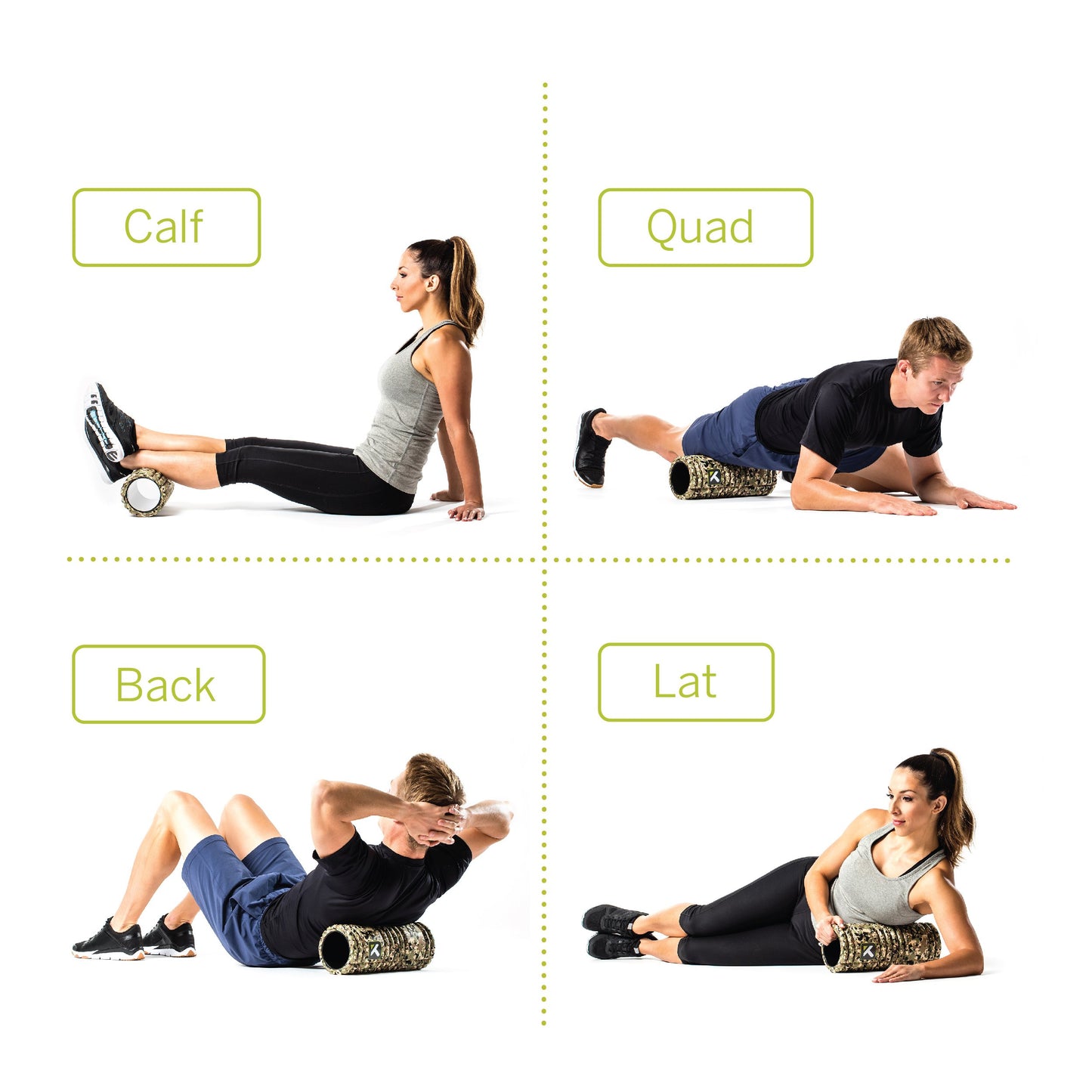 TriggerPoint Grid 1.0 Foam Roller - 13" Multi-Density Massage Roller for Deep Tissue & Muscle Recovery - Relieves Tight, Sore Muscles & Kinks, Improves Mobility & Circulation - Targets Key Body Parts