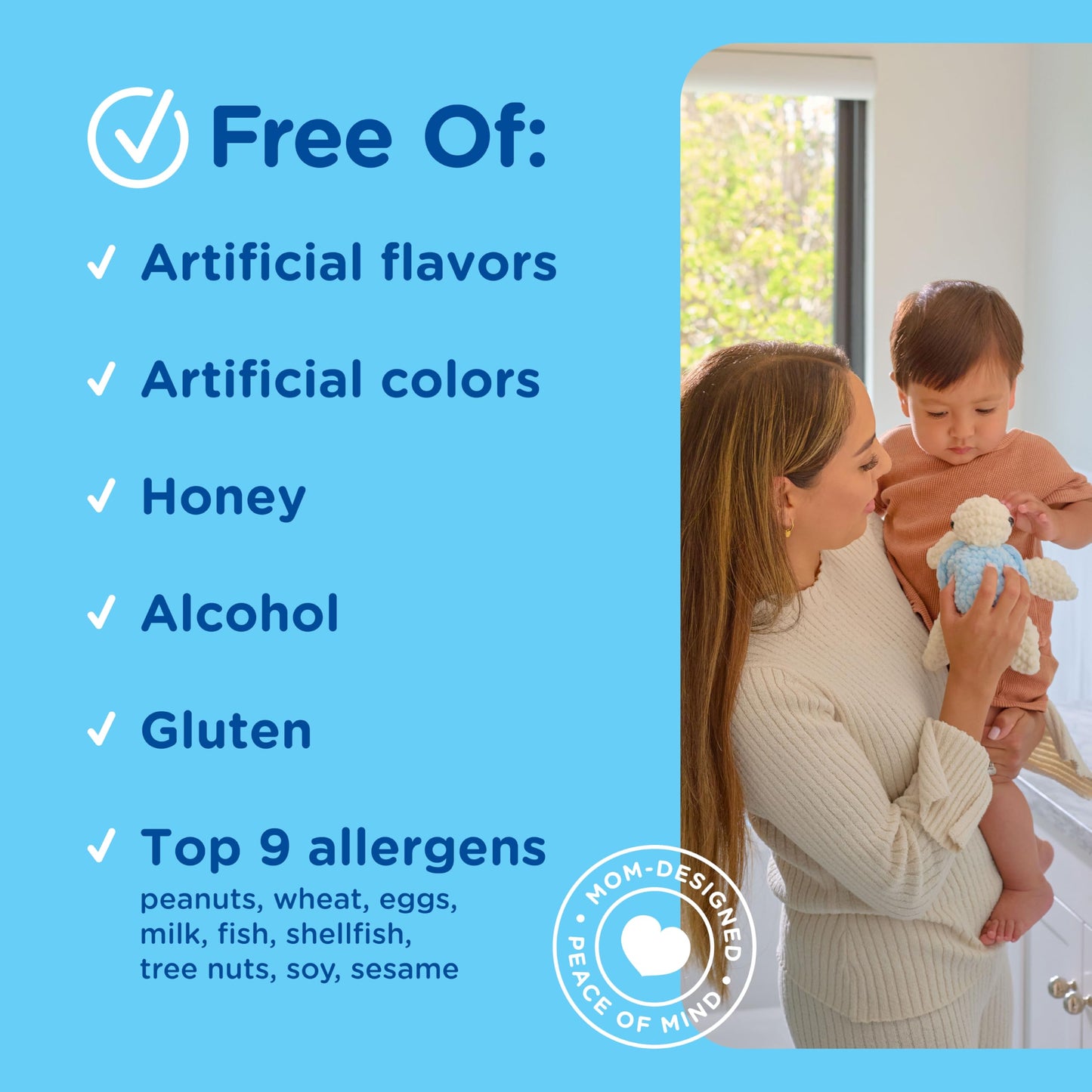 Mommy's Bliss Organic Baby Cough Syrup and Mucus + Immunity Support, Contains Agave & Ivy Leaf, 4 month+, 1.67 Fl Oz