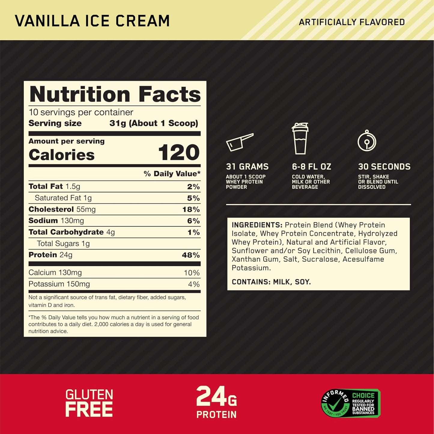 Optimum Nutrition Gold Standard 100% Whey Protein Powder, Extreme Milk Chocolate, 10 Pound (Packaging May Vary) (Pack of 2)