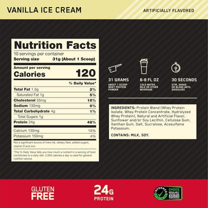 Optimum Nutrition Gold Standard 100% Whey Protein Powder, Extreme Milk Chocolate, 10 Pound (Packaging May Vary) (Pack of 2)