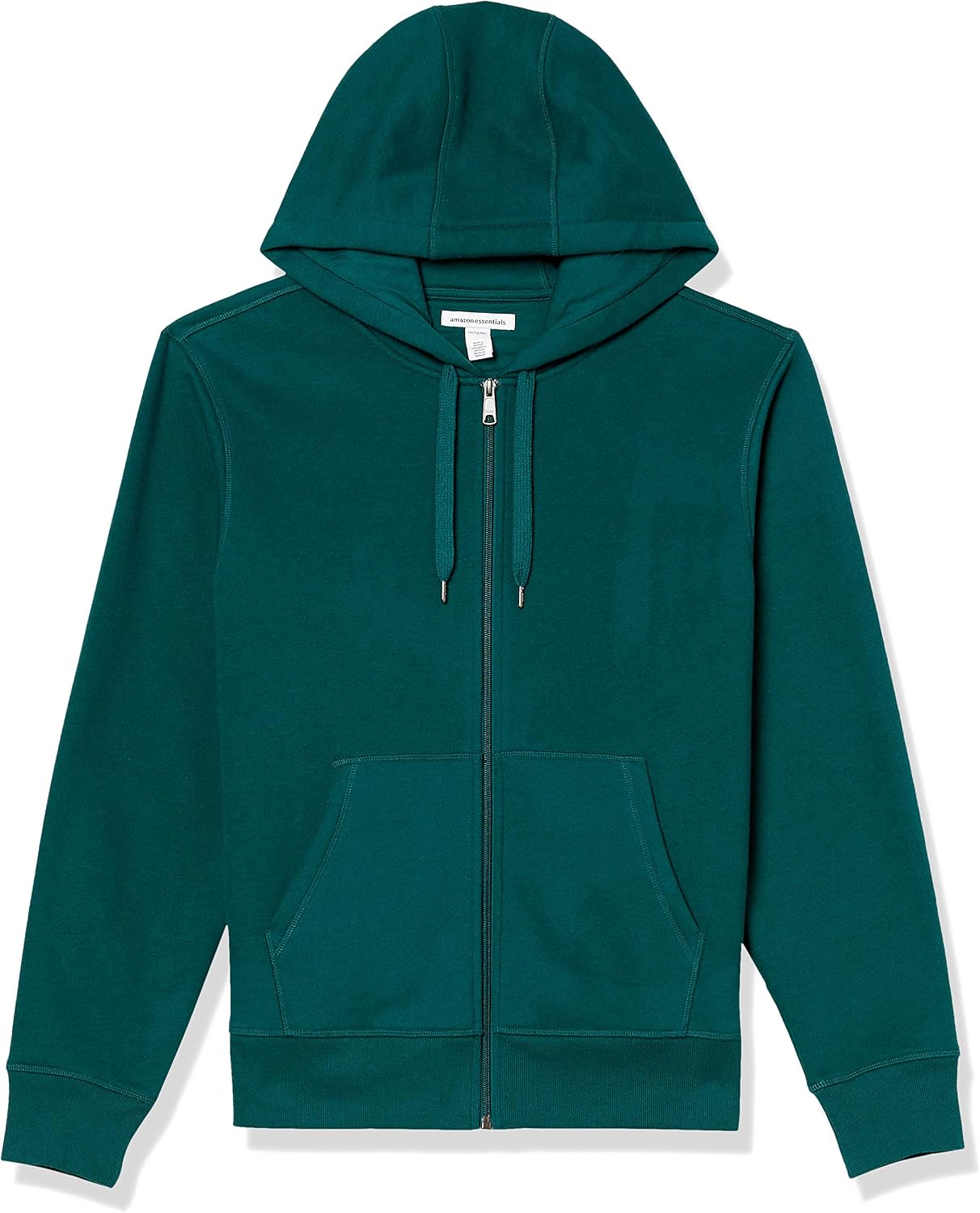 Amazon Essentials Men's Full-Zip Fleece Hoodie Sweatshirt (Available in Big & Tall)