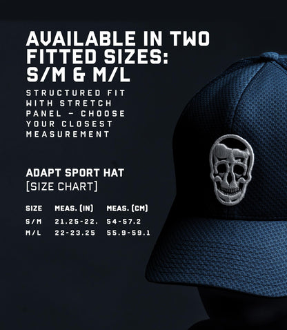 Gymreapers Baseball Hats and Caps for Men| Fitted Hats for Running, Workout, Gym & Outdoor Sports| Moisture Wicking Adapt Cap
