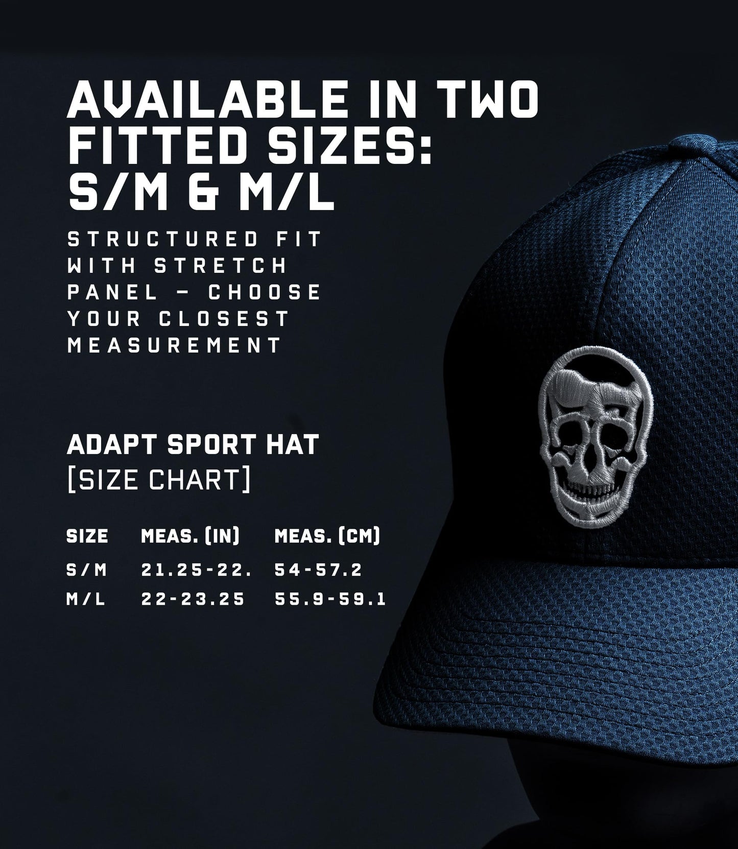 Gymreapers Baseball Hats and Caps for Men| Fitted Hats for Running, Workout, Gym & Outdoor Sports| Moisture Wicking Adapt Cap